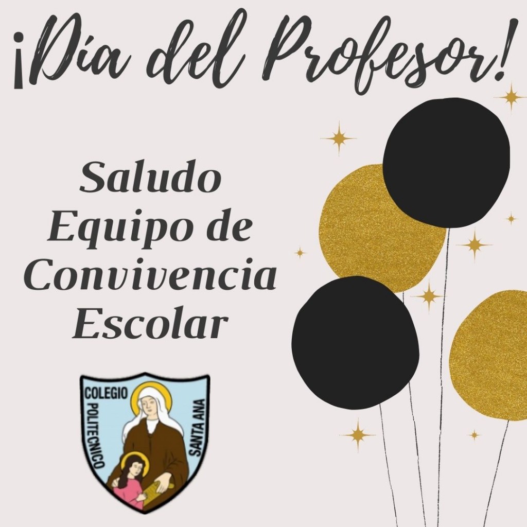 Día del profesor - Saludo Equipo Convivencia Escolar