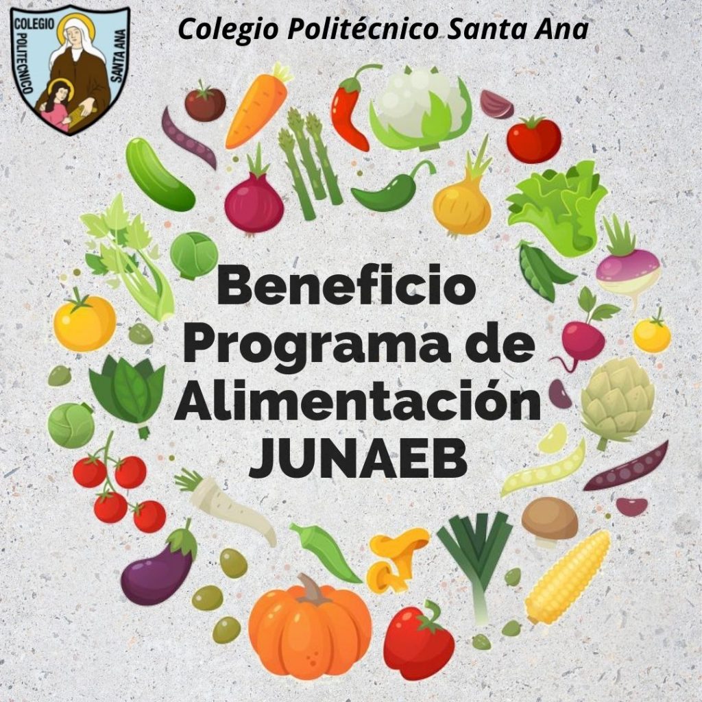 Beneficio de programa de alimentación JUNAEB