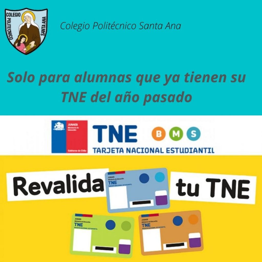 Revalidación TNE 2021