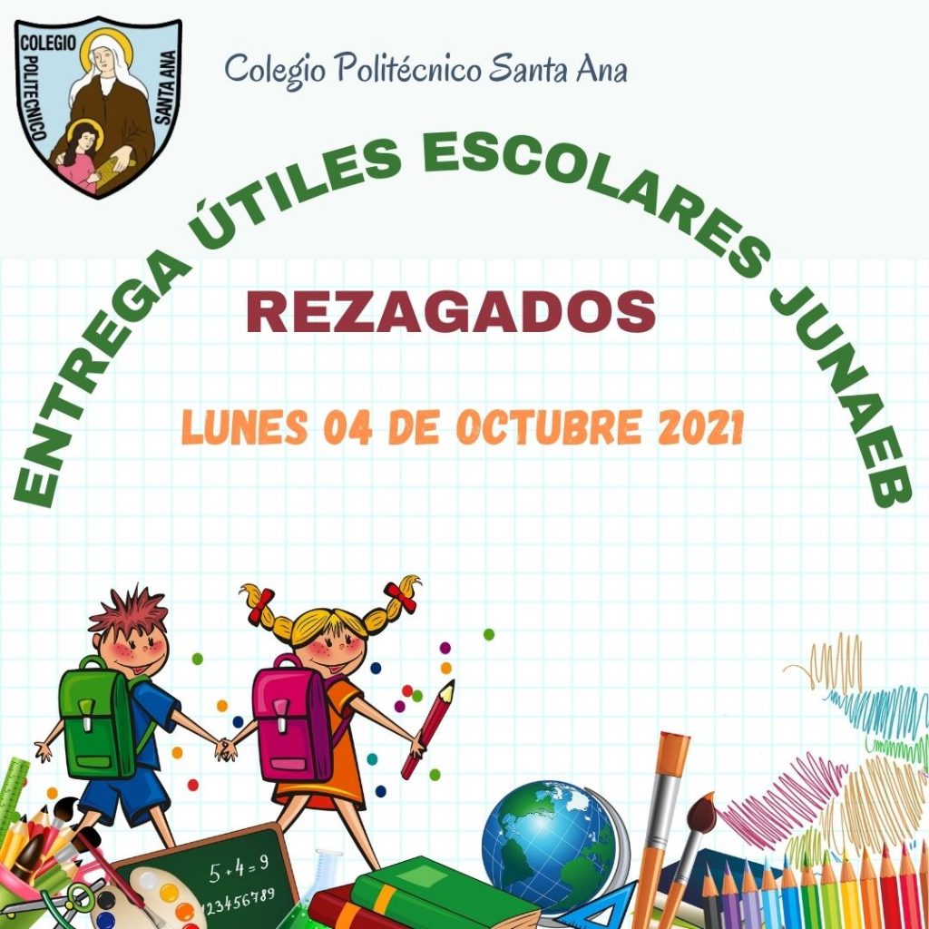 REZAGADOS Entrega útiles escolares JUNAEB