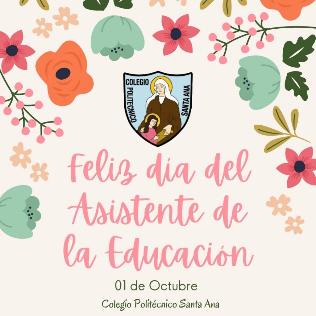 Feliz día del Asistente de la Educación